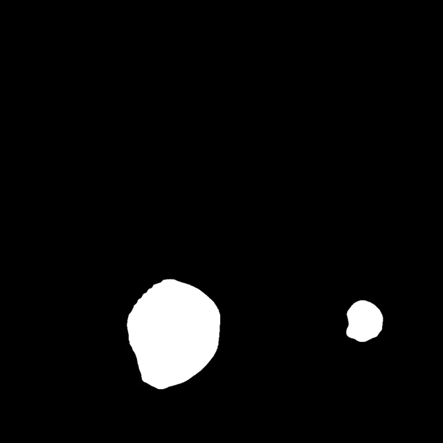 Polyp-segmentation prediction from the hyperbolic metalens capture