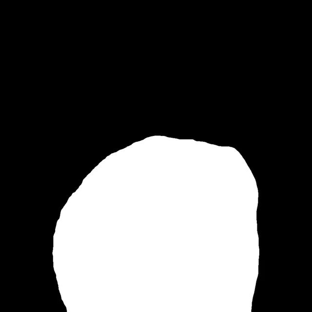 Kvasir-SEG prediction from the unobstructed hyperbolic capture