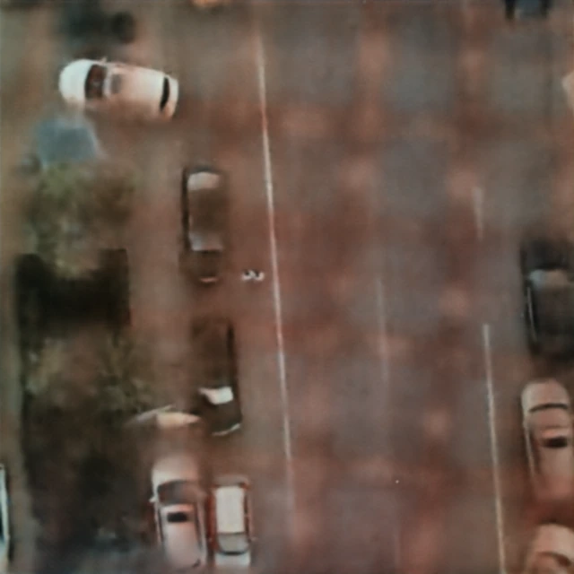 VisDrone input captured through the proposed metalens